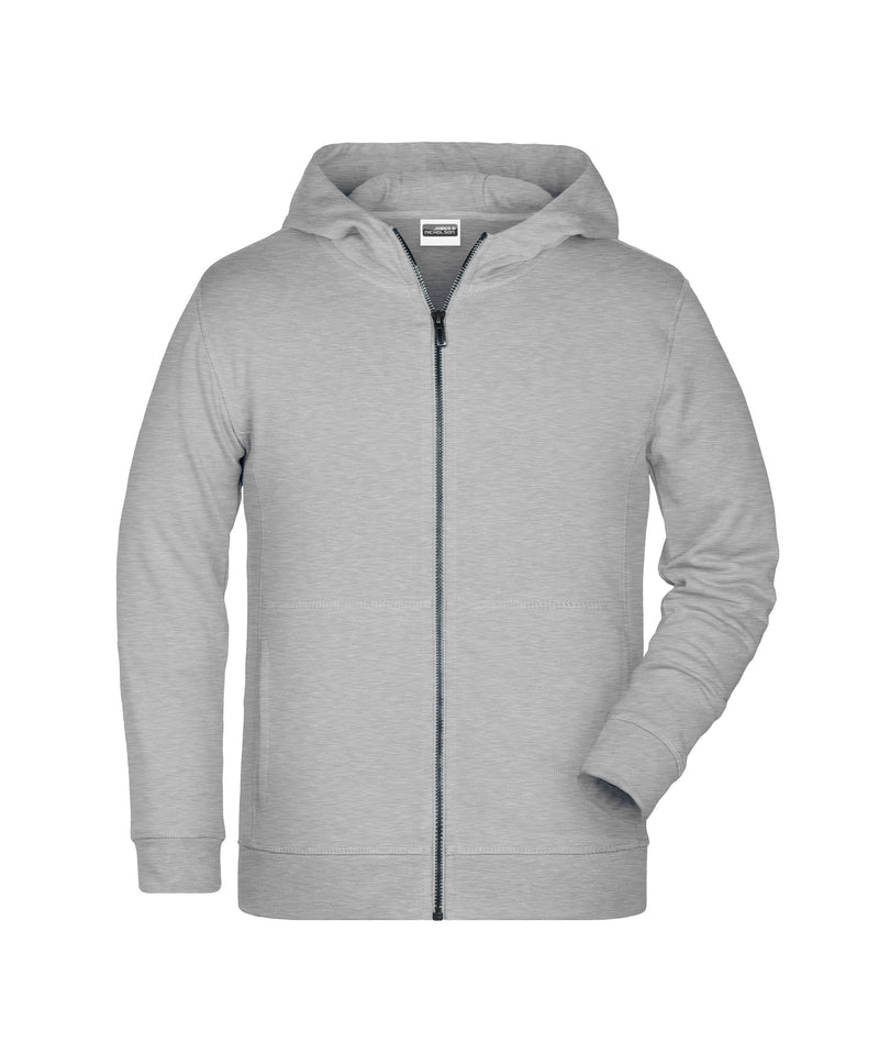 Laden Sie das Bild in Galerie -Viewer, Sweat-Jacke mit Kapuze und Reißverschluss - 8026K
