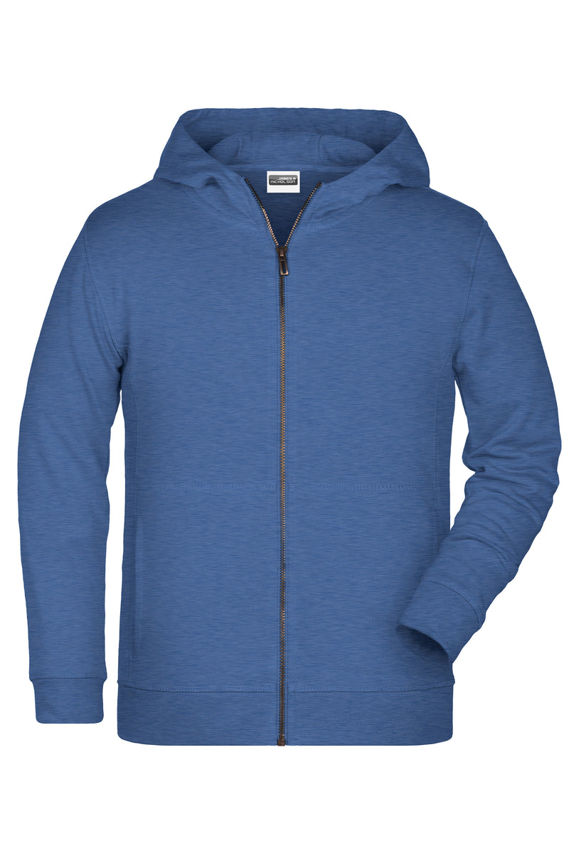 Laden Sie das Bild in Galerie -Viewer, Sweat-Jacke mit Kapuze und Reißverschluss - 8026K
