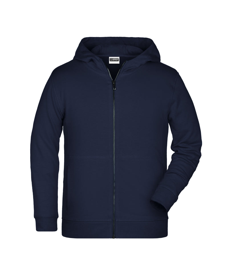Laden Sie das Bild in Galerie -Viewer, Sweat-Jacke mit Kapuze und Reißverschluss - 8026K
