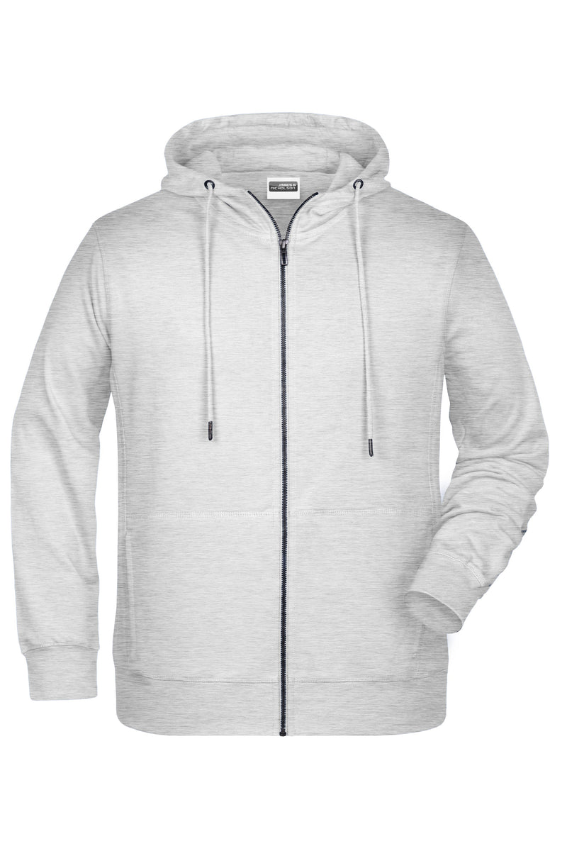 Laden Sie das Bild in Galerie -Viewer, Sweat-Jacke mit Kapuze und Reißverschluss - 8026
