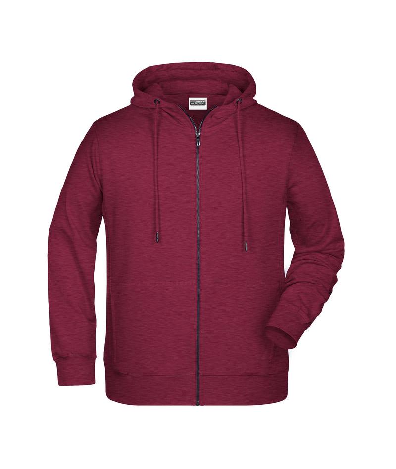 Laden Sie das Bild in Galerie -Viewer, Sweat-Jacke mit Kapuze und Reißverschluss - 8026
