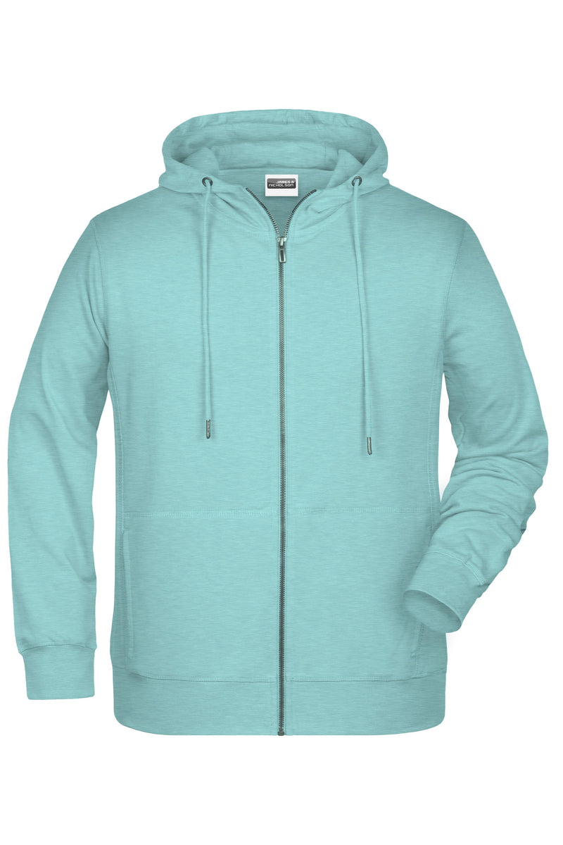 Laden Sie das Bild in Galerie -Viewer, Sweat-Jacke mit Kapuze und Reißverschluss - 8026
