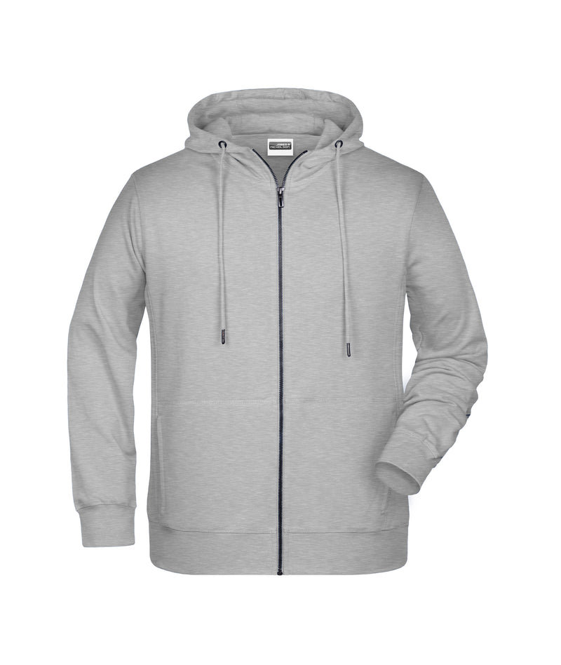 Laden Sie das Bild in Galerie -Viewer, Sweat-Jacke mit Kapuze und Reißverschluss - 8026
