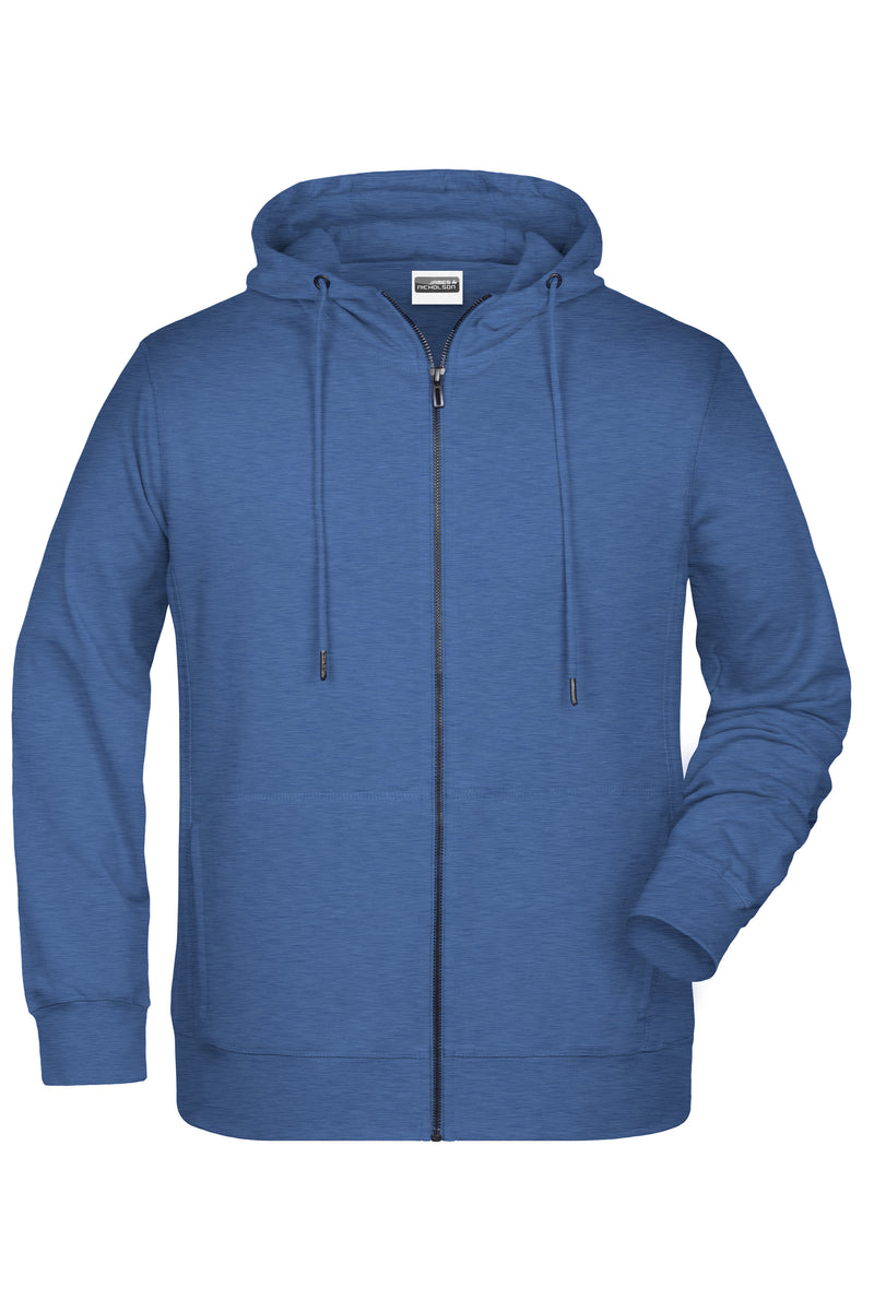 Laden Sie das Bild in Galerie -Viewer, Sweat-Jacke mit Kapuze und Reißverschluss - 8026
