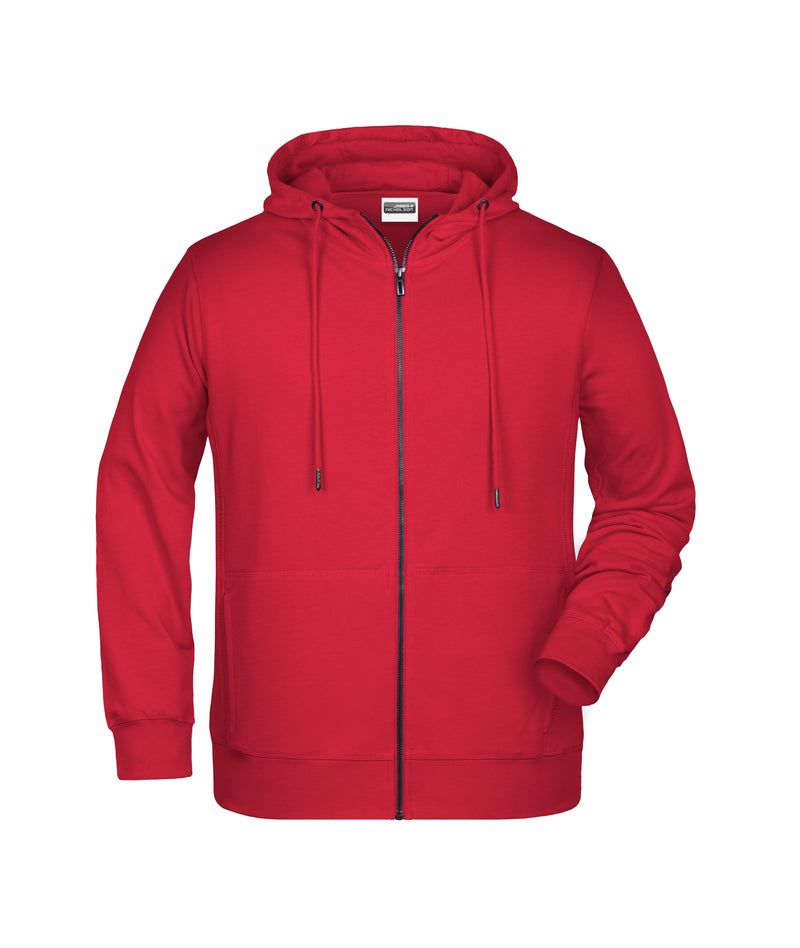 Laden Sie das Bild in Galerie -Viewer, Sweat-Jacke mit Kapuze und Reißverschluss - 8026
