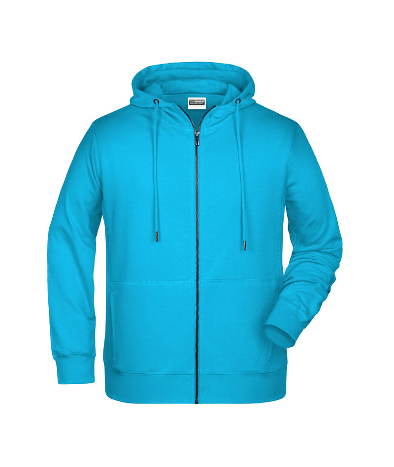 Laden Sie das Bild in Galerie -Viewer, Sweat-Jacke mit Kapuze und Reißverschluss - 8026
