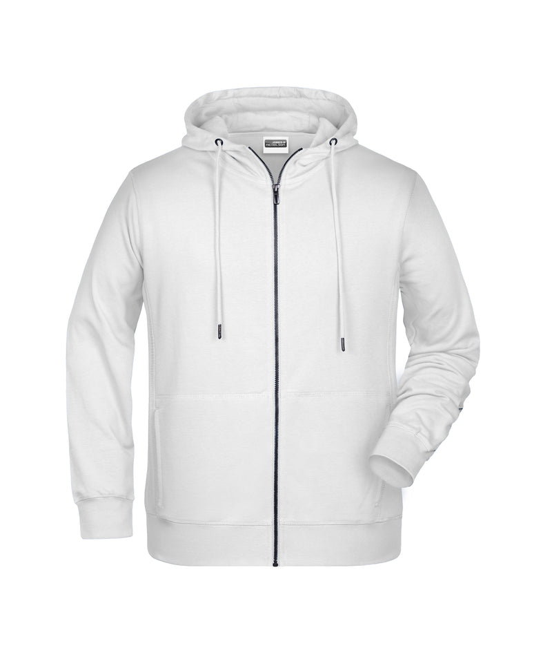 Laden Sie das Bild in Galerie -Viewer, Sweat-Jacke mit Kapuze und Reißverschluss - 8026
