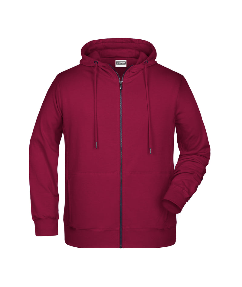 Laden Sie das Bild in Galerie -Viewer, Sweat-Jacke mit Kapuze und Reißverschluss - 8026
