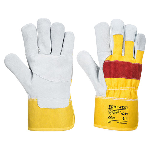 Klassischer Chrome Rigger Handschuh - A219