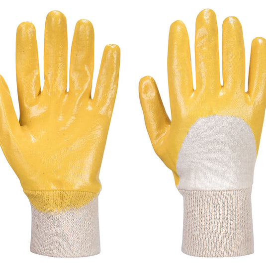 Dünner Nitrilhandschuh Mit Strickbund - A330