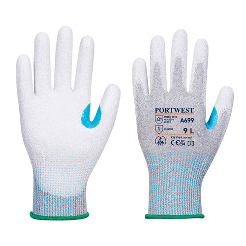 MR13 ESD PU Handschuh - 12er Pack - A699