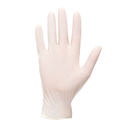 Gepuderter Latex-Einweghandschuh (Pk100) - A910