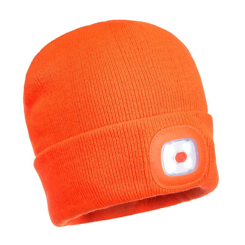 Laden Sie das Bild in Galerie -Viewer, Mütze mit wiederaufladbaren LED - Leuchten vorn und hinten - B028
