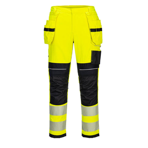 PW3 FR Warnschutz Arbeitshose mit Holstertaschen - FR407