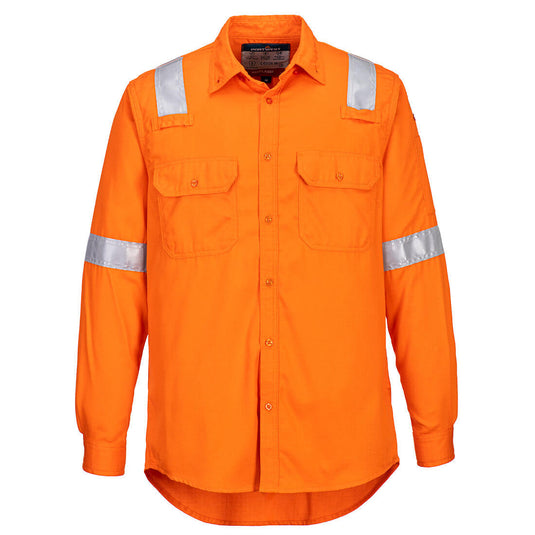 Flammhemmendes leichtes, antistatisches Hemd - FR720