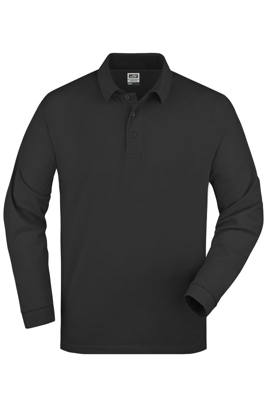 Klassisches Langarm Polo - Herren - JN022
