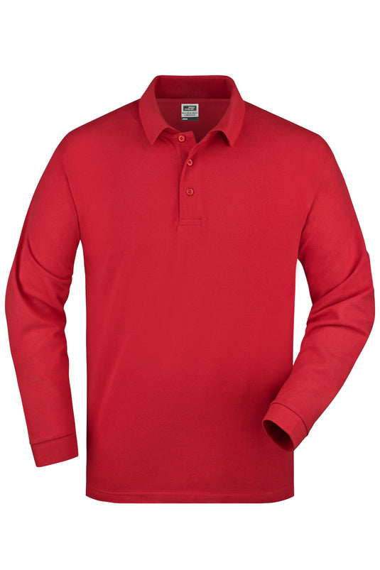 Klassisches Langarm Polo - Herren - JN022