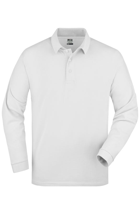 Klassisches Langarm Polo - Herren - JN022
