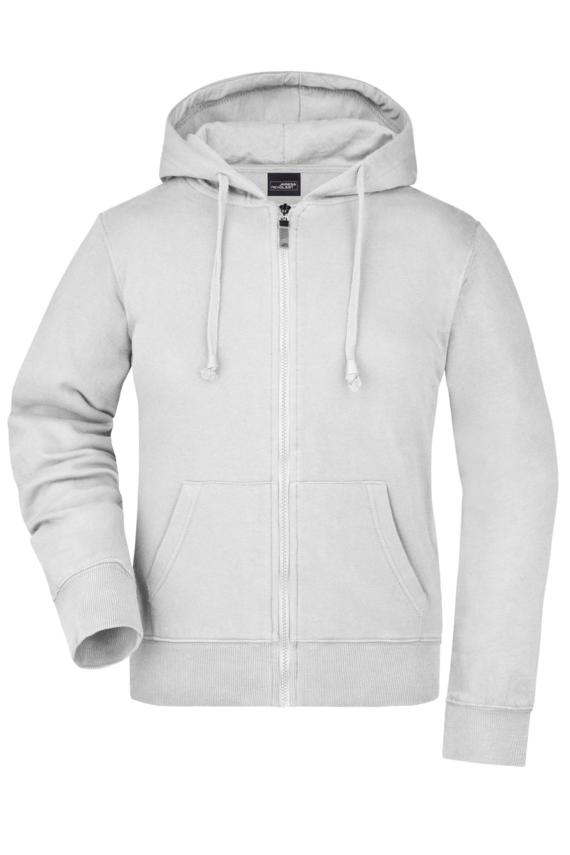 Laden Sie das Bild in Galerie -Viewer, Kapuzen-Jacke aus formbeständiger Sweat-Qualität - Damen - JN053
