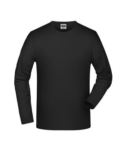 Langarm-Shirt mit Elasthan - JN056