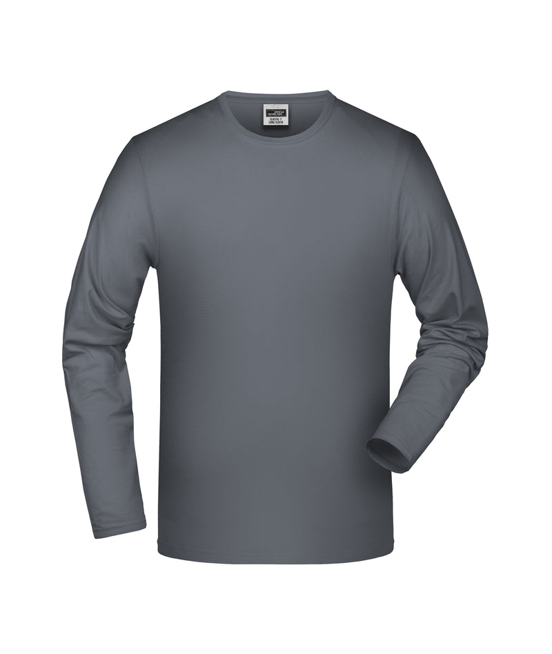 Laden Sie das Bild in Galerie -Viewer, Langarm-Shirt mit Elasthan - JN056
