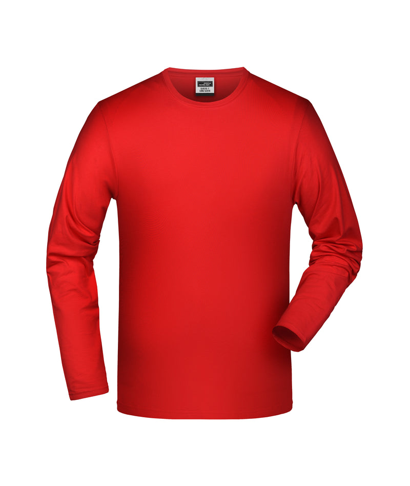 Laden Sie das Bild in Galerie -Viewer, Langarm-Shirt mit Elasthan - JN056
