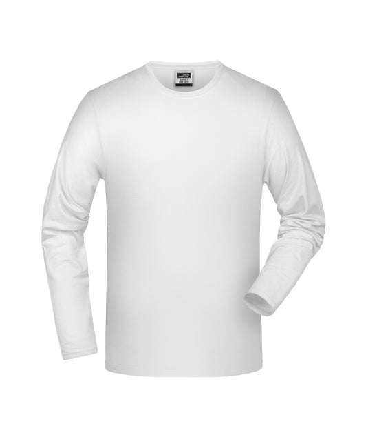 Langarm-Shirt mit Elasthan - JN056