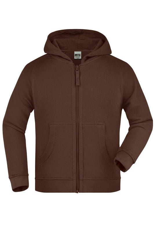 Klassische Kapuzenjacke aus hochwertiger French-Terry-Qualität - Kinder - JN059K