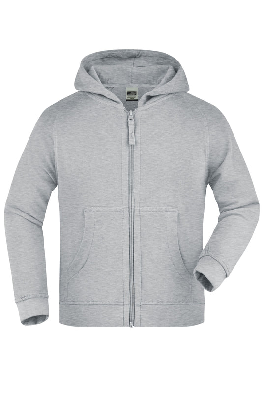Klassische Kapuzenjacke aus hochwertiger French-Terry-Qualität - Kinder - JN059K
