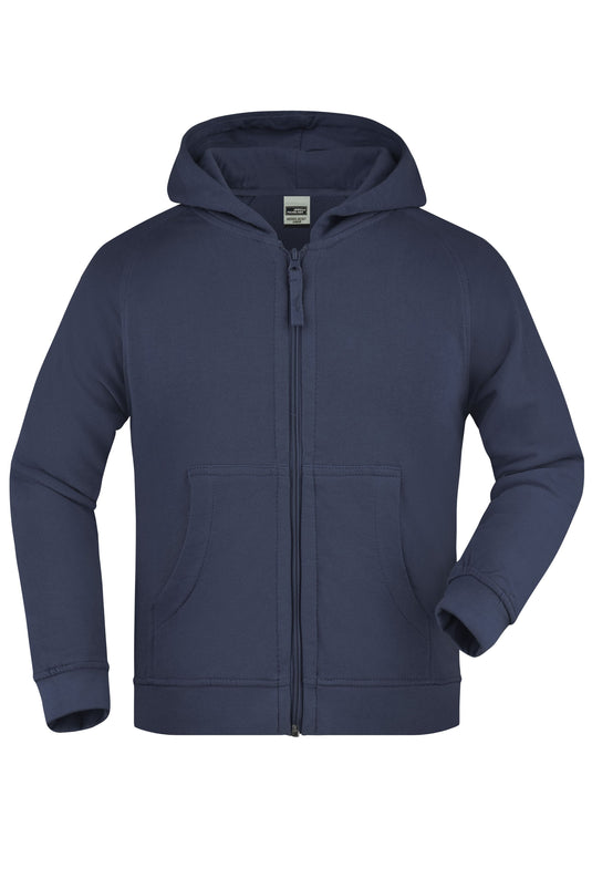 Klassische Kapuzenjacke aus hochwertiger French-Terry-Qualität - Kinder - JN059K