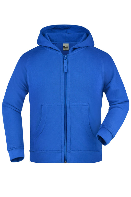 Klassische Kapuzenjacke aus hochwertiger French-Terry-Qualität - Kinder - JN059K
