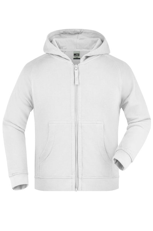 Klassische Kapuzenjacke aus hochwertiger French-Terry-Qualität - Kinder - JN059K