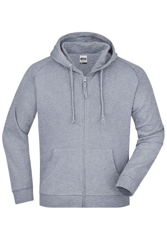 Klassische Kapuzenjacke aus hochwertiger French-Terry-Qualität - Unisex - JN059