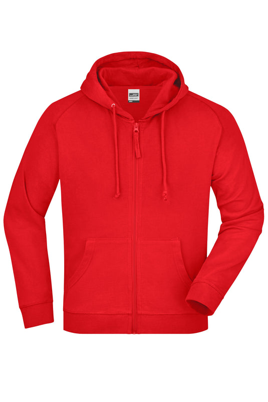 Klassische Kapuzenjacke aus hochwertiger French-Terry-Qualität - Unisex - JN059
