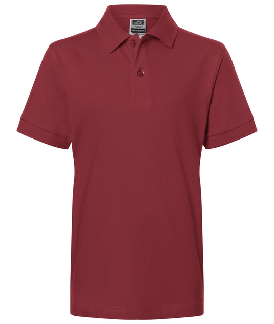 Hochwertiges Polohemd mit Armbündchen - Kinder - JN070K