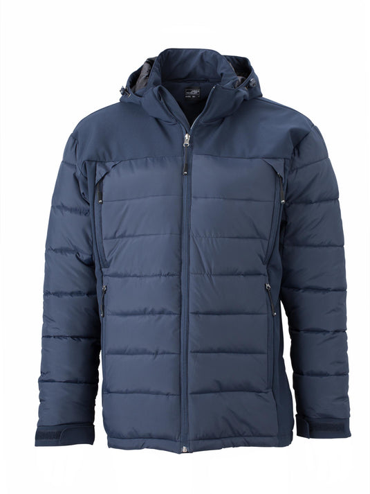 Thermojacke in attraktivem Materialmix - JN1050