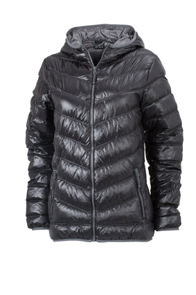 Laden Sie das Bild in Galerie -Viewer, Ultraleichte Daunenjacke mit Kapuze in sportlichem Style - JN1059
