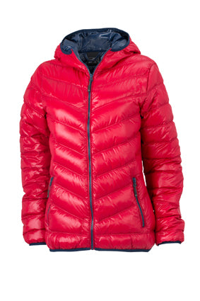 Laden Sie das Bild in Galerie -Viewer, Ultraleichte Daunenjacke mit Kapuze in sportlichem Style - JN1059
