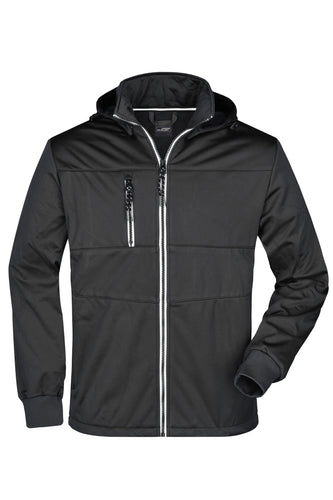 Junge Softshell Jacke mit modischen Details - Herren - JN1078