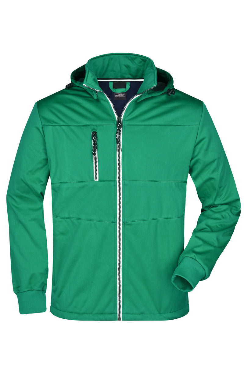 Laden Sie das Bild in Galerie -Viewer, Junge Softshell Jacke mit modischen Details - Herren - JN1078
