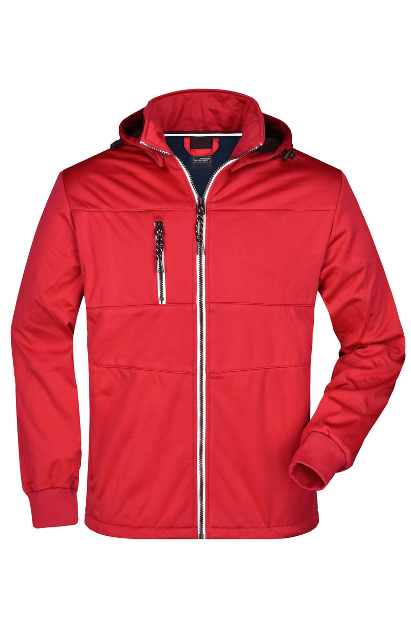 Laden Sie das Bild in Galerie -Viewer, Junge Softshell Jacke mit modischen Details - Herren - JN1078
