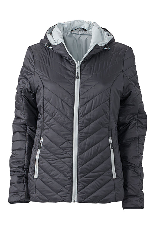 Leichte Wendejacke mit DuPont™ Sorona® Wattierung (nachwachsender, pflanzlicher Rohstoff) - JN1091