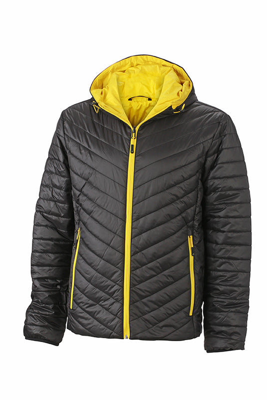 Leichte Wendejacke mit DuPont™ Sorona® Wattierung (nachwachsender, pflanzlicher Rohstoff) - JN1092