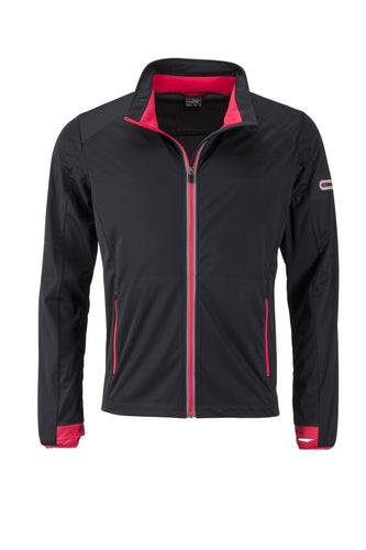 Funktionelle Softshell-Jacke für Sport, Freizeit und Promotion Herren - JN1126