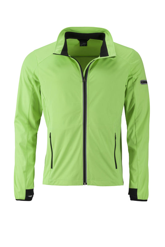 Funktionelle Softshell-Jacke für Sport, Freizeit und Promotion Herren - JN1126