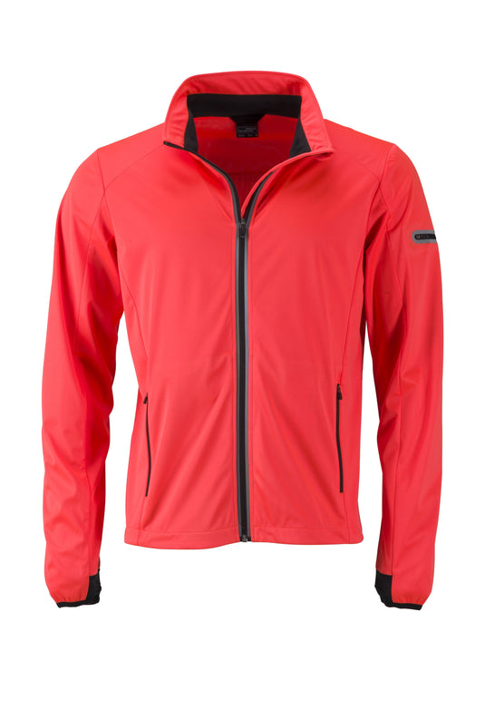 Funktionelle Softshell-Jacke für Sport, Freizeit und Promotion Herren - JN1126