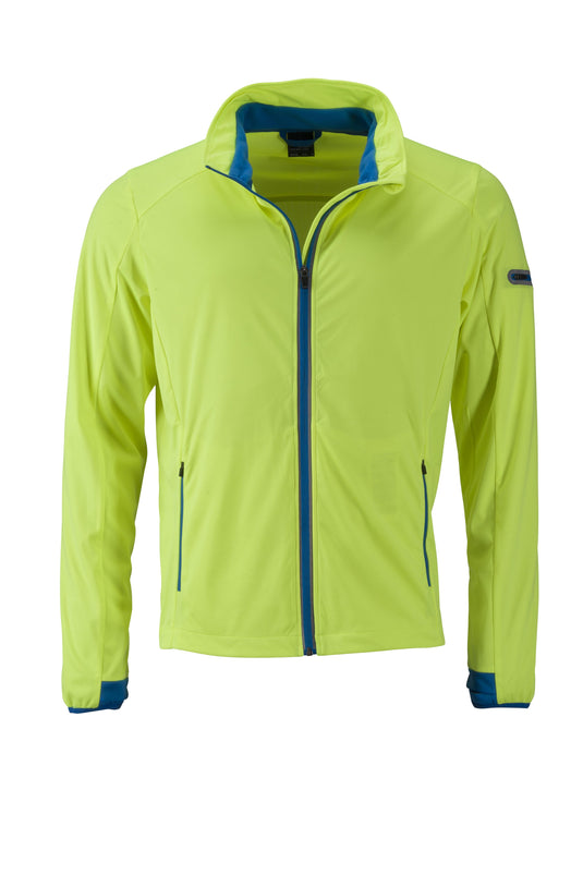 Funktionelle Softshell-Jacke für Sport, Freizeit und Promotion Herren - JN1126