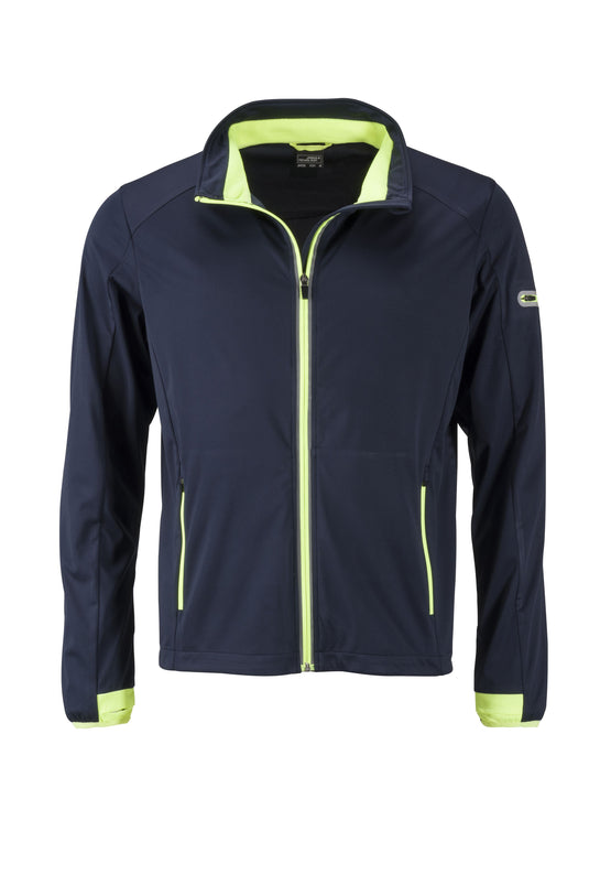 Funktionelle Softshell-Jacke für Sport, Freizeit und Promotion Herren - JN1126