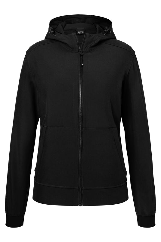Softshelljacke mit Kapuze im sportlichen Design - JN1145