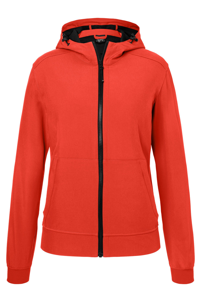 Laden Sie das Bild in Galerie -Viewer, Softshelljacke mit Kapuze im sportlichen Design - JN1145
